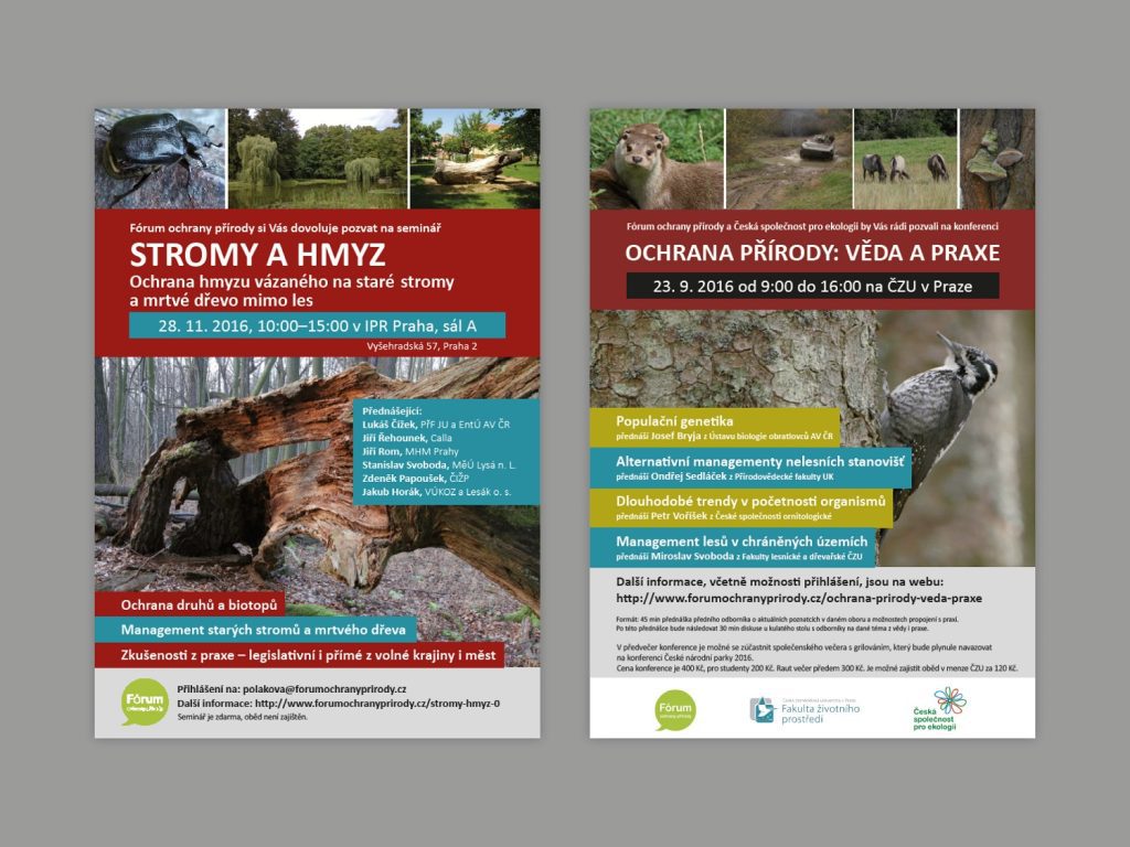 Postery Fórum ochrany přírody